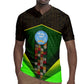 Mali Map Rugby Jersey Vulture in Gliding Flight - African Patterns Design