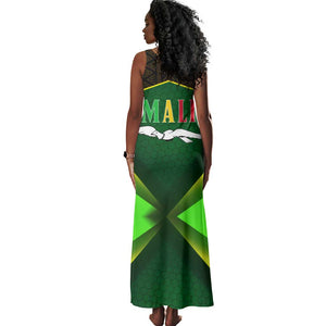 Mali Map Tank Maxi Dress Vulture in Gliding Flight - African Patterns Design