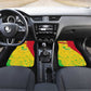 Mali in My Heart Car Mats Map with National Flag Colors