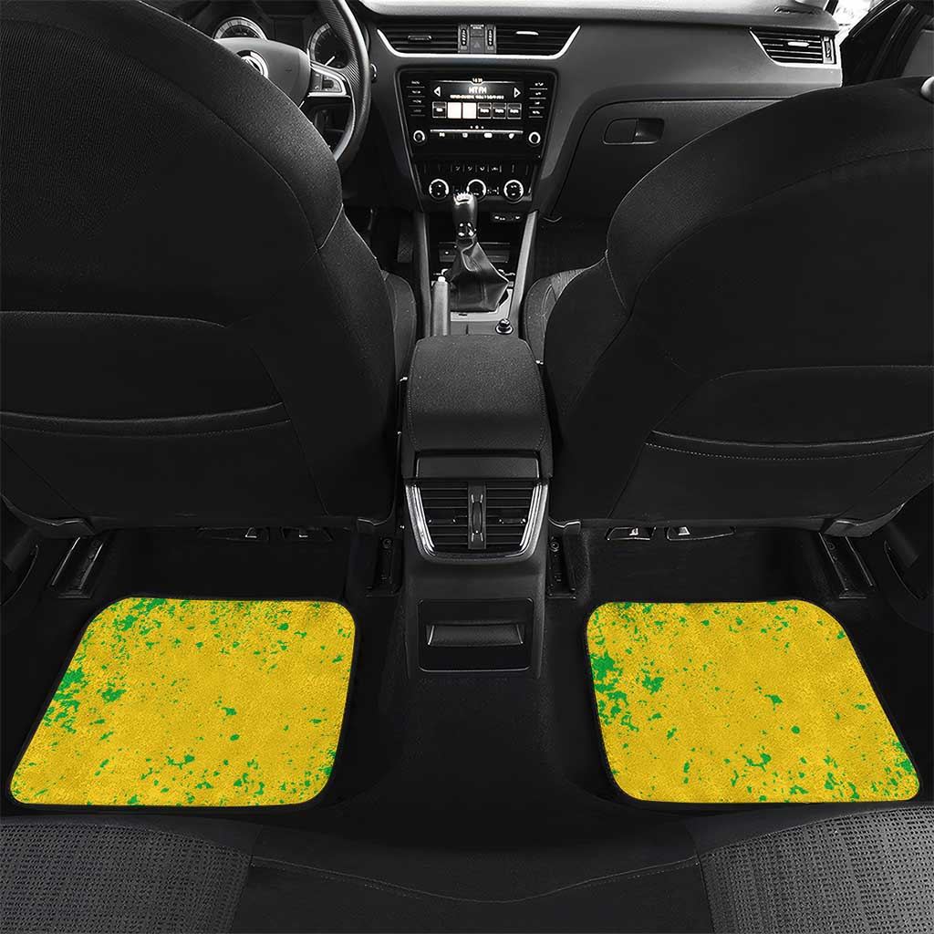 Mali in My Heart Car Mats Map with National Flag Colors