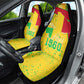 Mali in My Heart Car Seat Cover Map with National Flag Colors