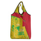 Mali in My Heart Grocery Bag Map with National Flag Colors