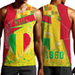 Mali in My Heart Men Tank Top Map with National Flag Colors