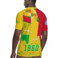 Mali in My Heart Rugby Jersey Map with National Flag Colors