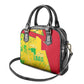 Mali in My Heart Shoulder Handbag Map with National Flag Colors
