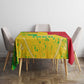 Mali in My Heart Tablecloth Map with National Flag Colors