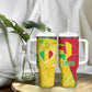 Mali in My Heart Tumbler With Handle Map with National Flag Colors