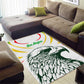 Mali Les Aigles Football Area Rug Eagles Sporty Style