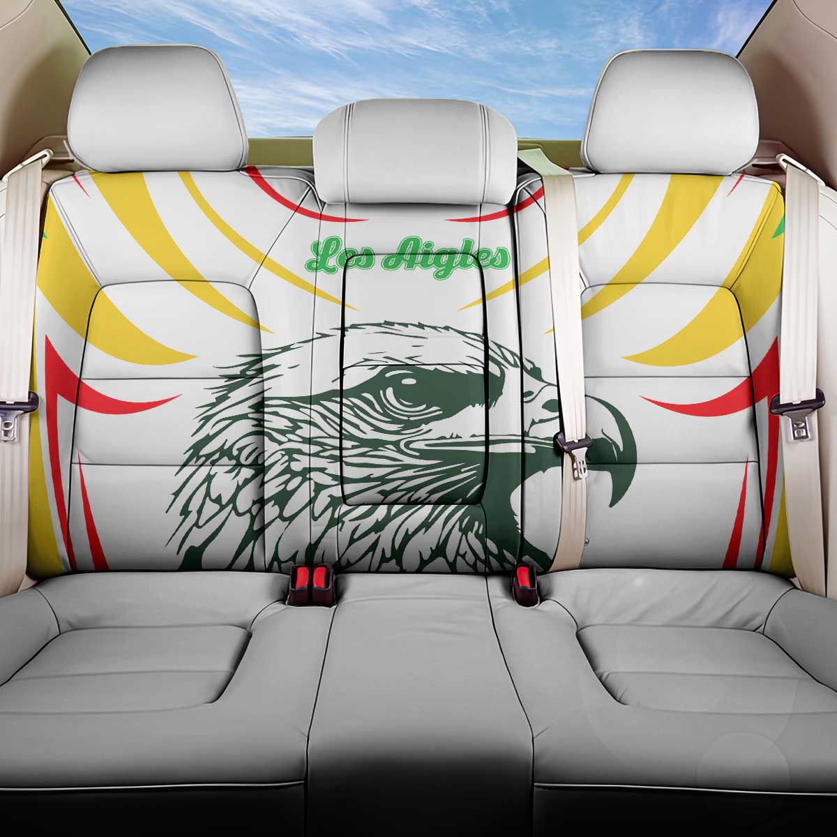 Mali Les Aigles Football Back Car Seat Cover Eagles Sporty Style