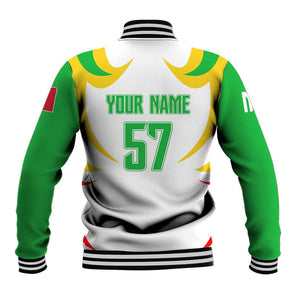 Mali Les Aigles Football Baseball Jacket Eagles Sporty Style