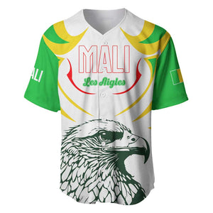 Mali Les Aigles Football Baseball Jersey Eagles Sporty Style