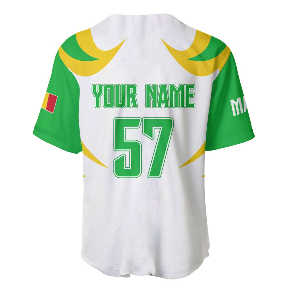 Mali Les Aigles Football Baseball Jersey Eagles Sporty Style