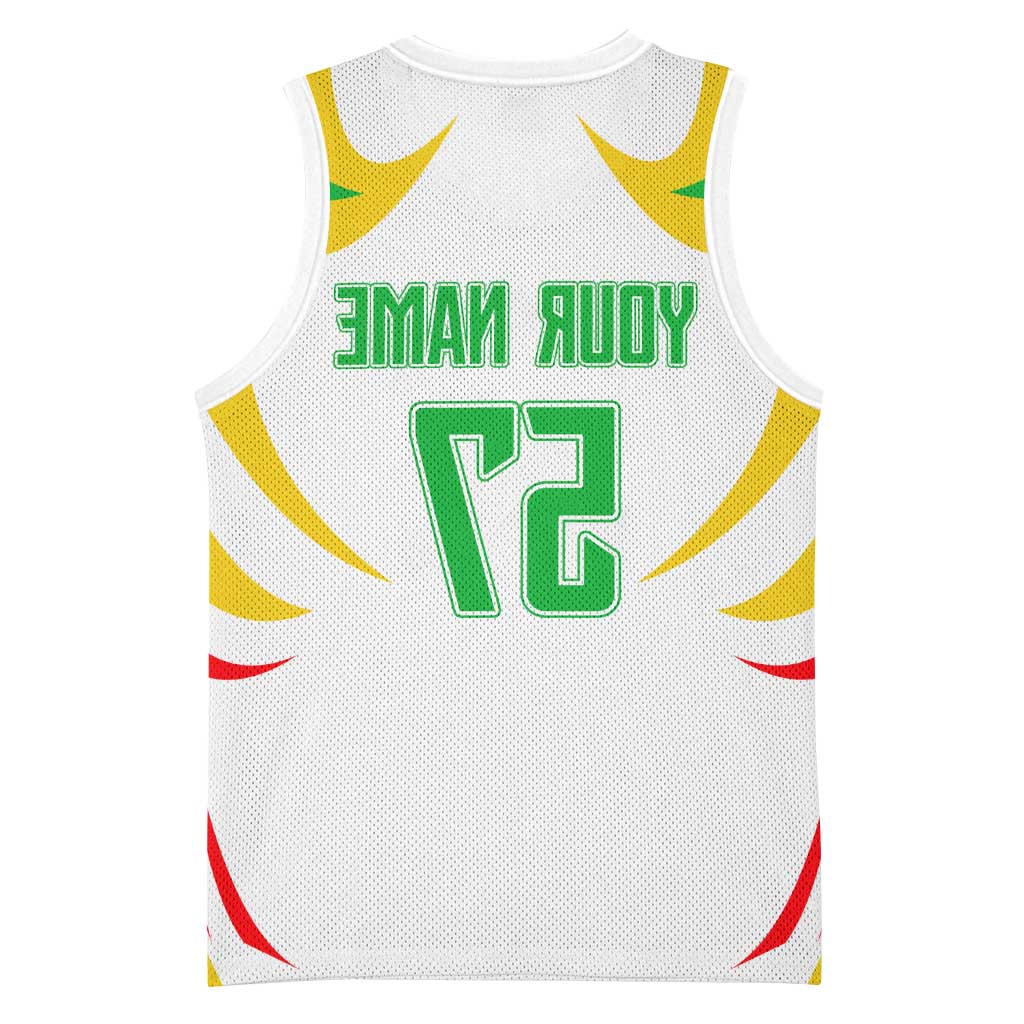Mali Les Aigles Football Basketball Jersey Eagles Sporty Style - African Pride