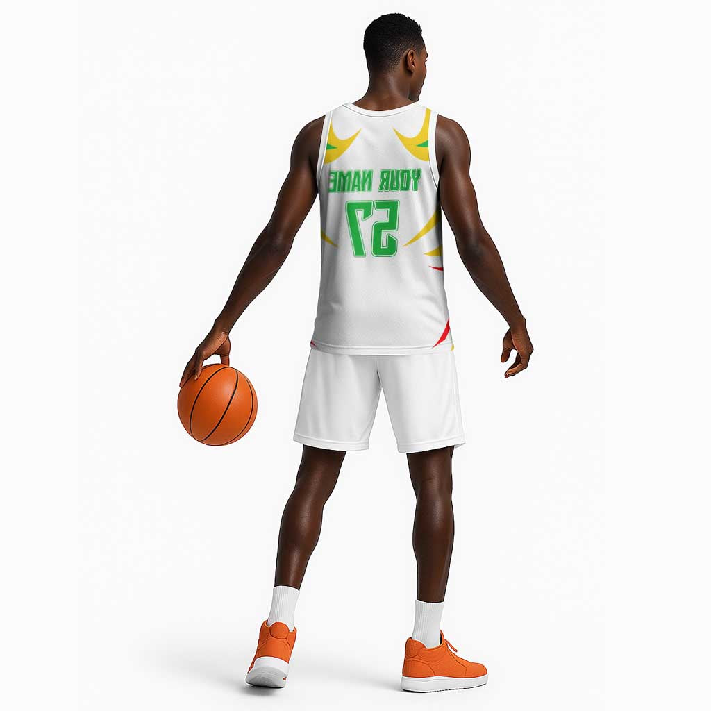 Mali Les Aigles Football Basketball Jersey Eagles Sporty Style - African Pride