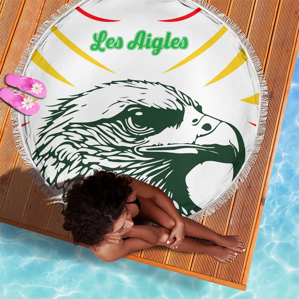 Mali Les Aigles Football Beach Blanket Eagles Sporty Style