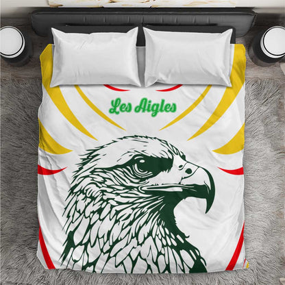 Mali Les Aigles Football Bedding Set Eagles Sporty Style