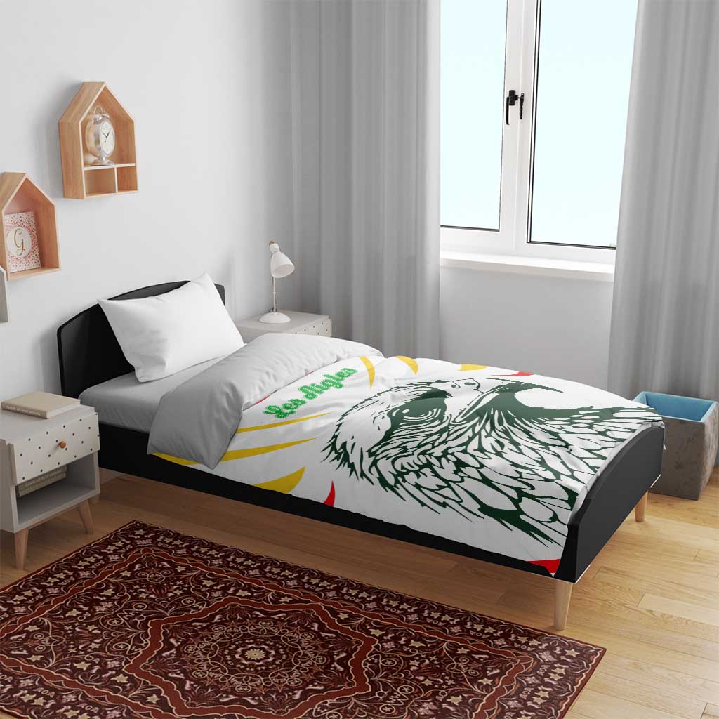 Mali Les Aigles Football Bedding Set Eagles Sporty Style