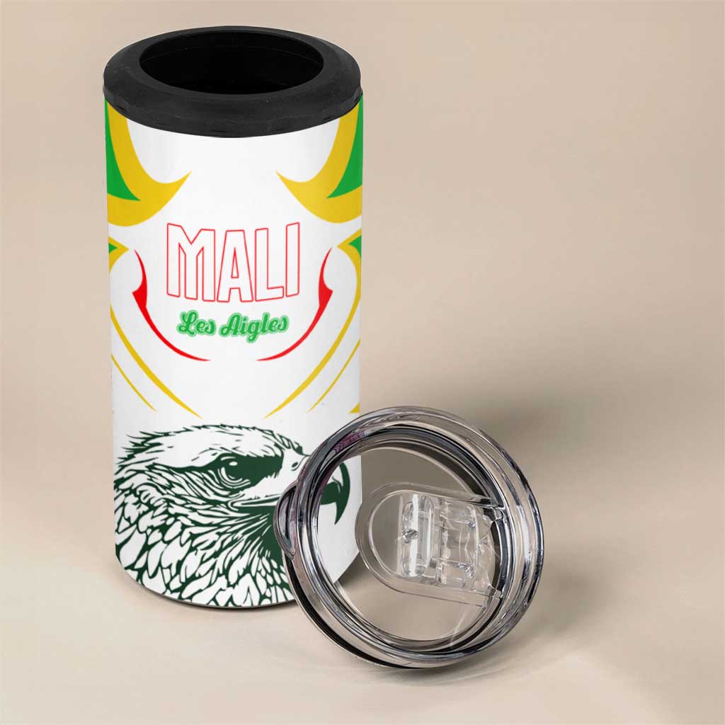 Mali Les Aigles Football 4 in 1 Can Cooler Tumbler Eagles Sporty Style