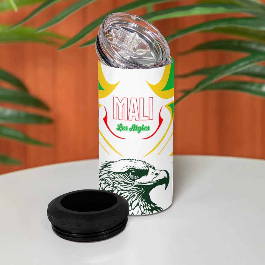 Mali Les Aigles Football 4 in 1 Can Cooler Tumbler Eagles Sporty Style