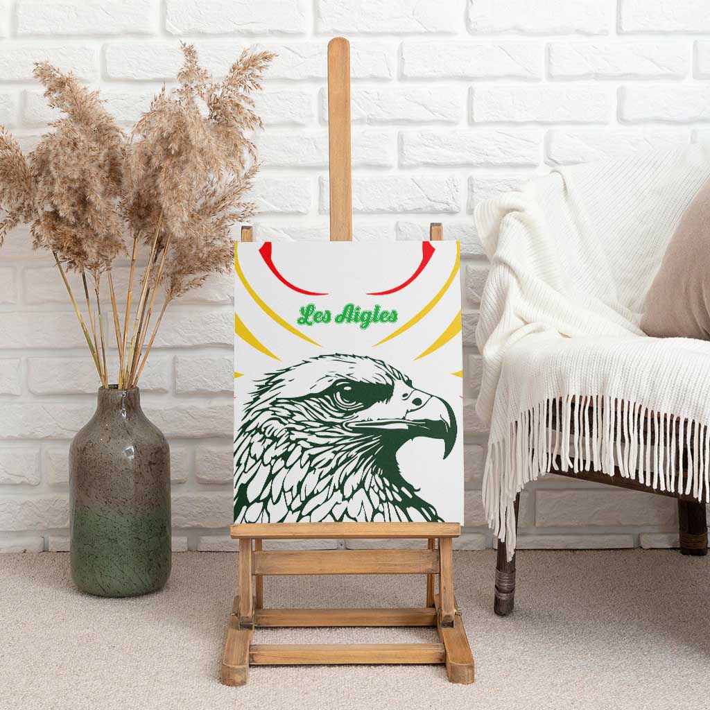 Mali Les Aigles Football Canvas Wall Art Eagles Sporty Style
