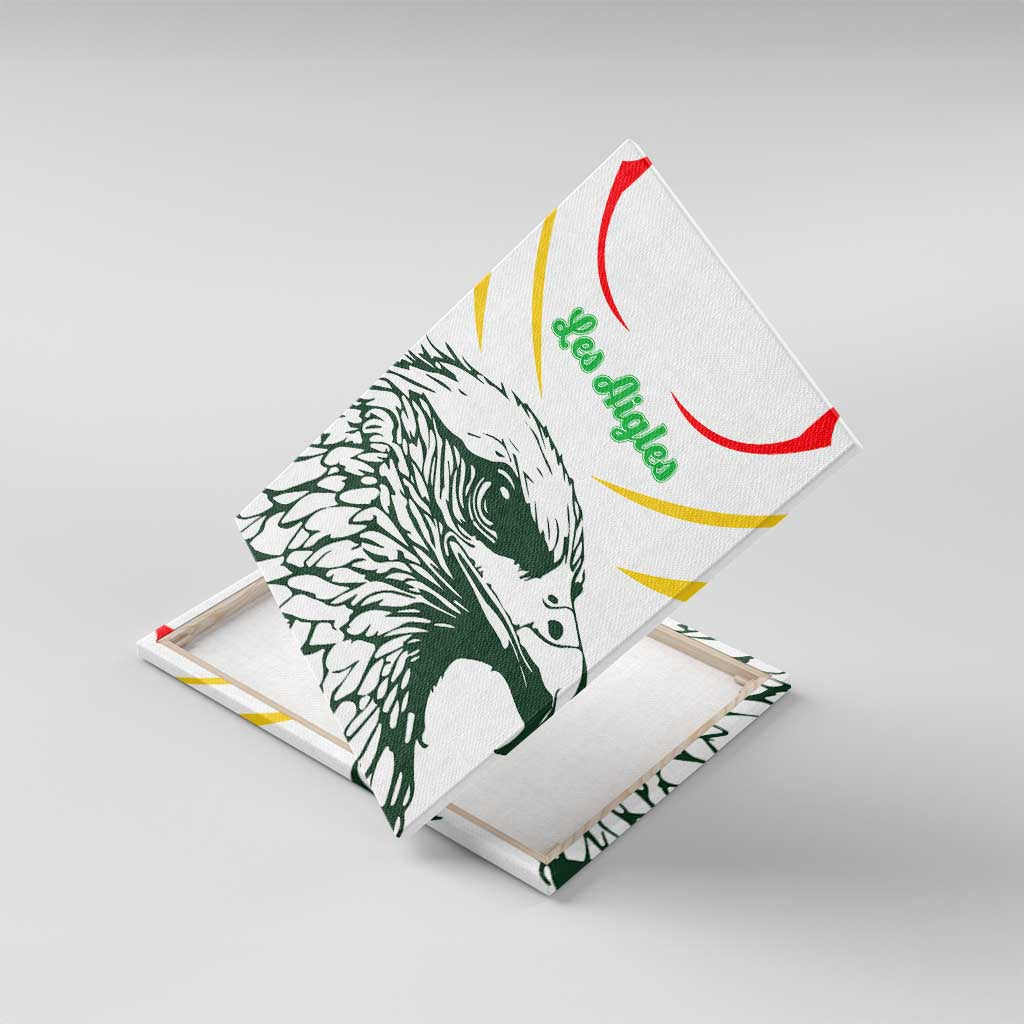 Mali Les Aigles Football Canvas Wall Art Eagles Sporty Style