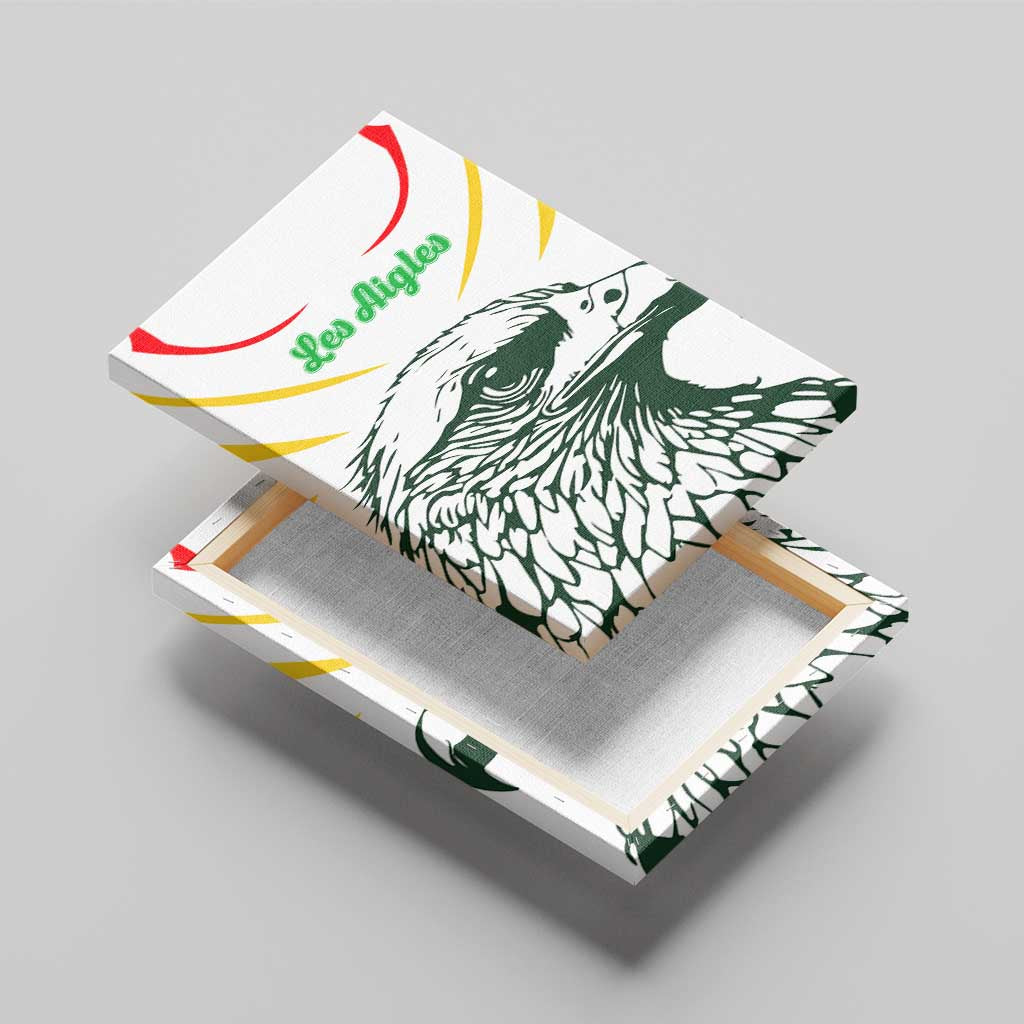 Mali Les Aigles Football Canvas Wall Art Eagles Sporty Style