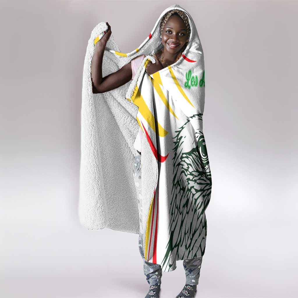 Mali Les Aigles Football Hooded Blanket Eagles Sporty Style