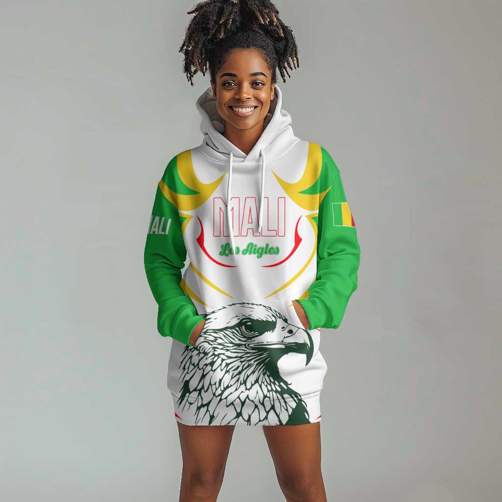 Mali Les Aigles Football Hoodie Dress Eagles Sporty Style