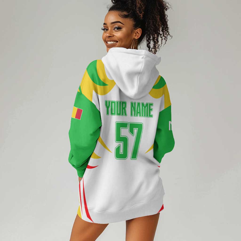 Mali Les Aigles Football Hoodie Dress Eagles Sporty Style