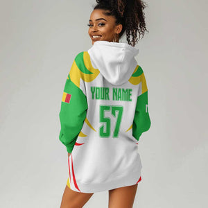 Mali Les Aigles Football Hoodie Dress Eagles Sporty Style