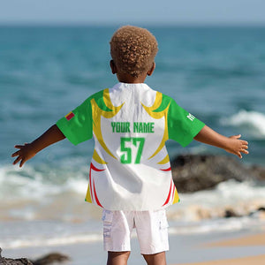 Mali Les Aigles Football Kid Hawaiian Shirt Eagles Sporty Style
