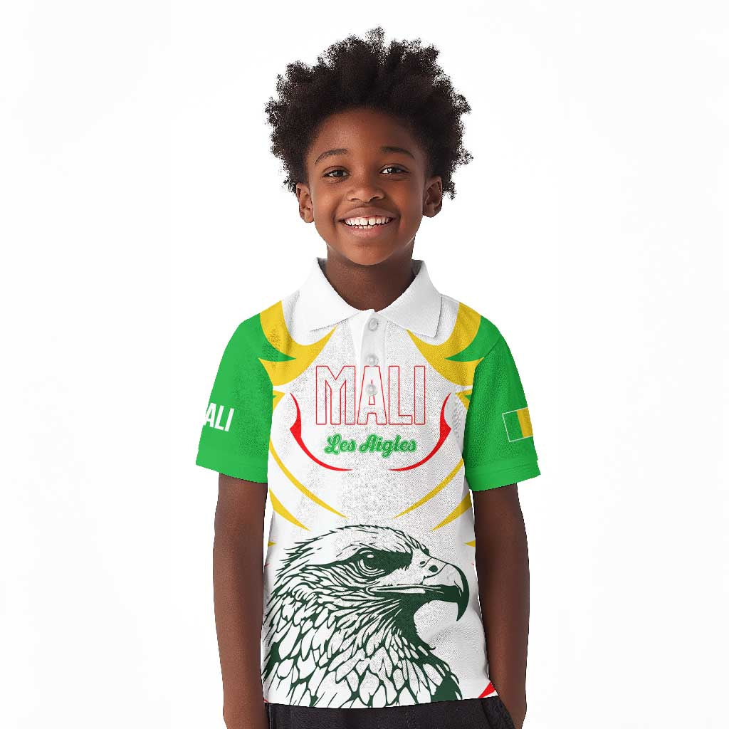 Mali Les Aigles Football Kid Polo Shirt Eagles Sporty Style
