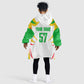 Mali Les Aigles Football Kid Wearable Blanket Hoodie Eagles Sporty Style