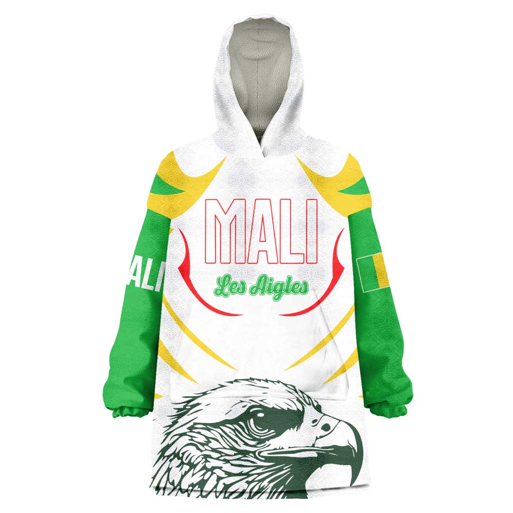 Mali Les Aigles Football Kid Wearable Blanket Hoodie Eagles Sporty Style