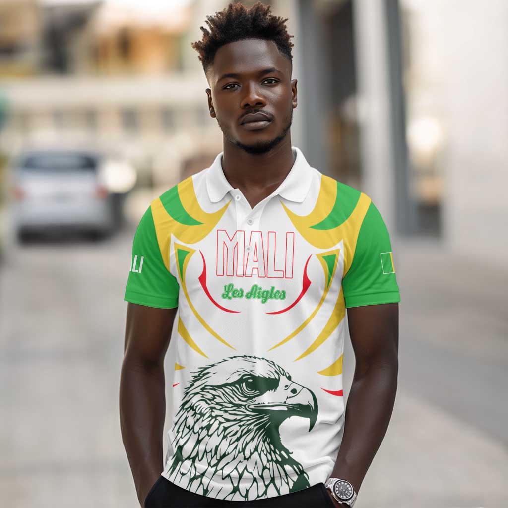 Mali Les Aigles Football Polo Shirt Eagles Sporty Style
