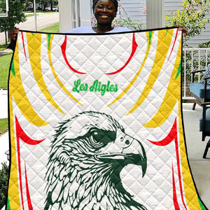 Mali Les Aigles Football Quilt Eagles Sporty Style