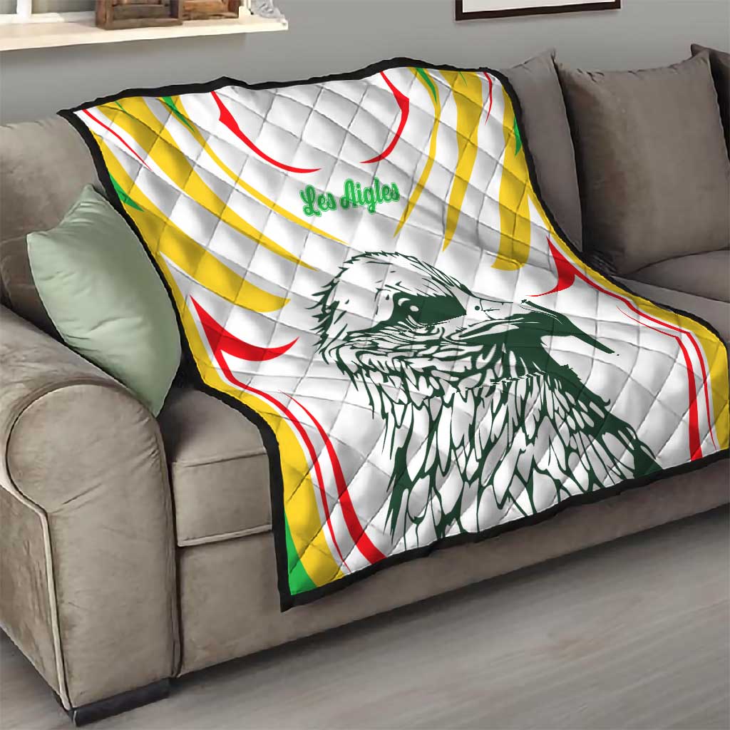 Mali Les Aigles Football Quilt Eagles Sporty Style