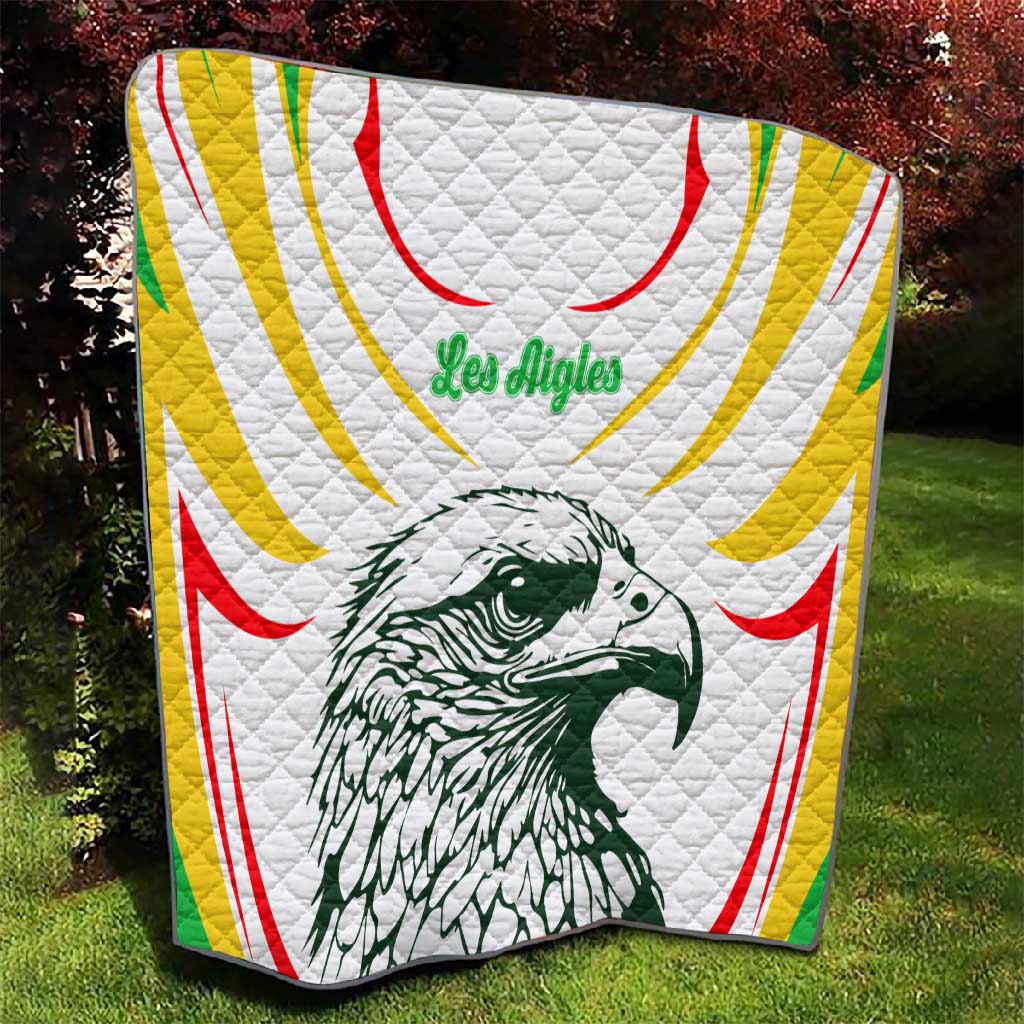 Mali Les Aigles Football Quilt Eagles Sporty Style