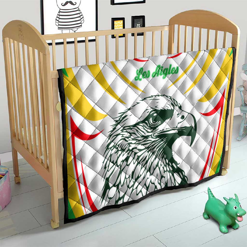 Mali Les Aigles Football Quilt Eagles Sporty Style