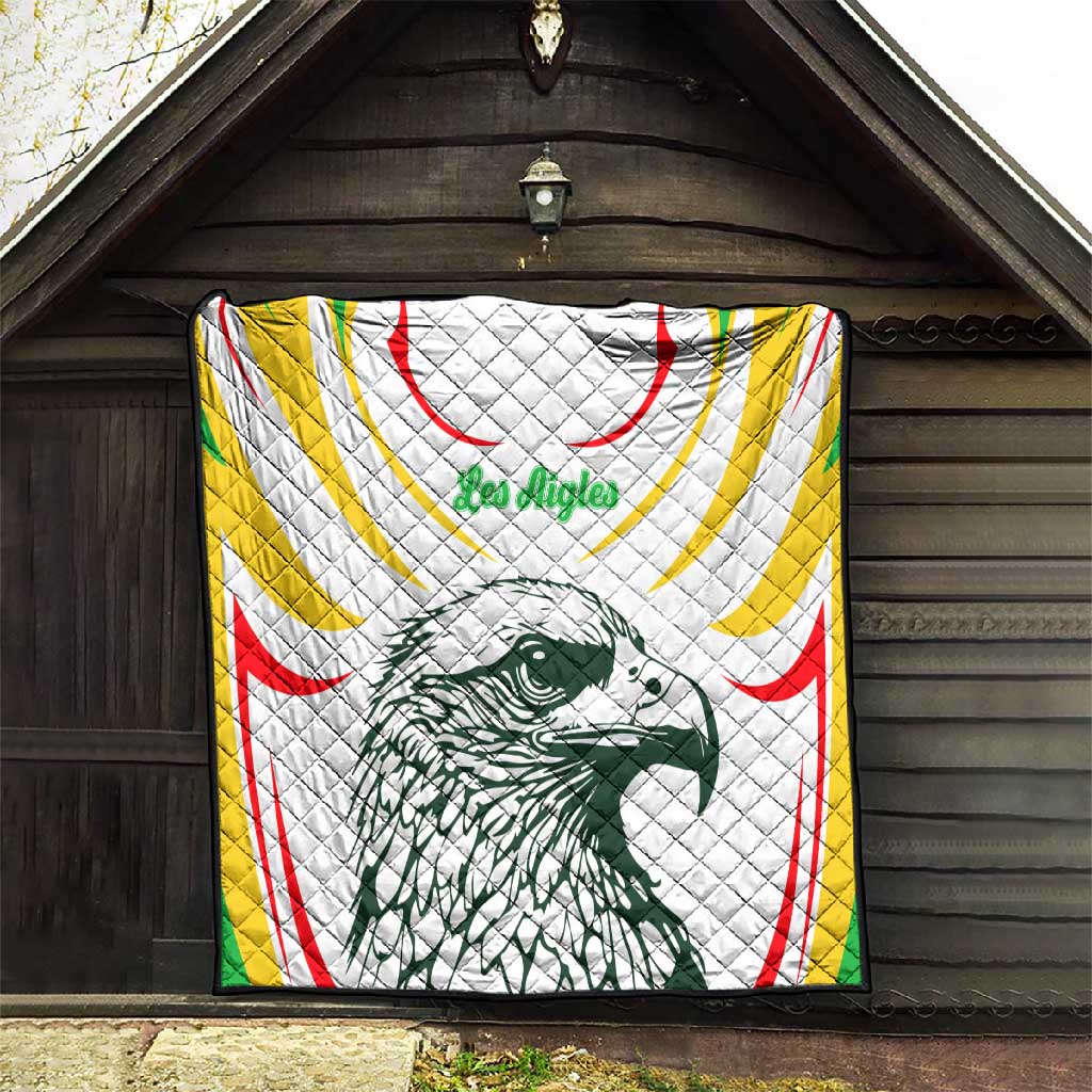 Mali Les Aigles Football Quilt Eagles Sporty Style