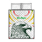 Mali Les Aigles Football Quilt Bed Set Eagles Sporty Style