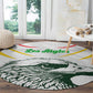 Mali Les Aigles Football Round Carpet Eagles Sporty Style