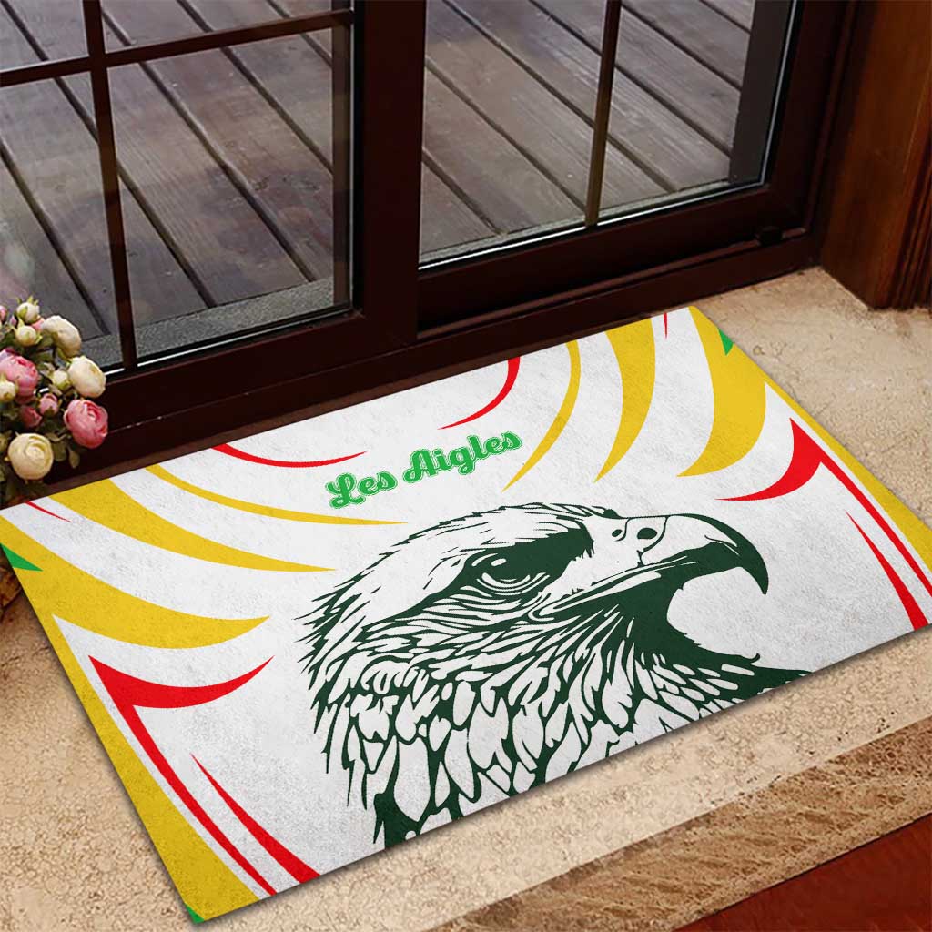 Mali Les Aigles Football Rubber Doormat Eagles Sporty Style