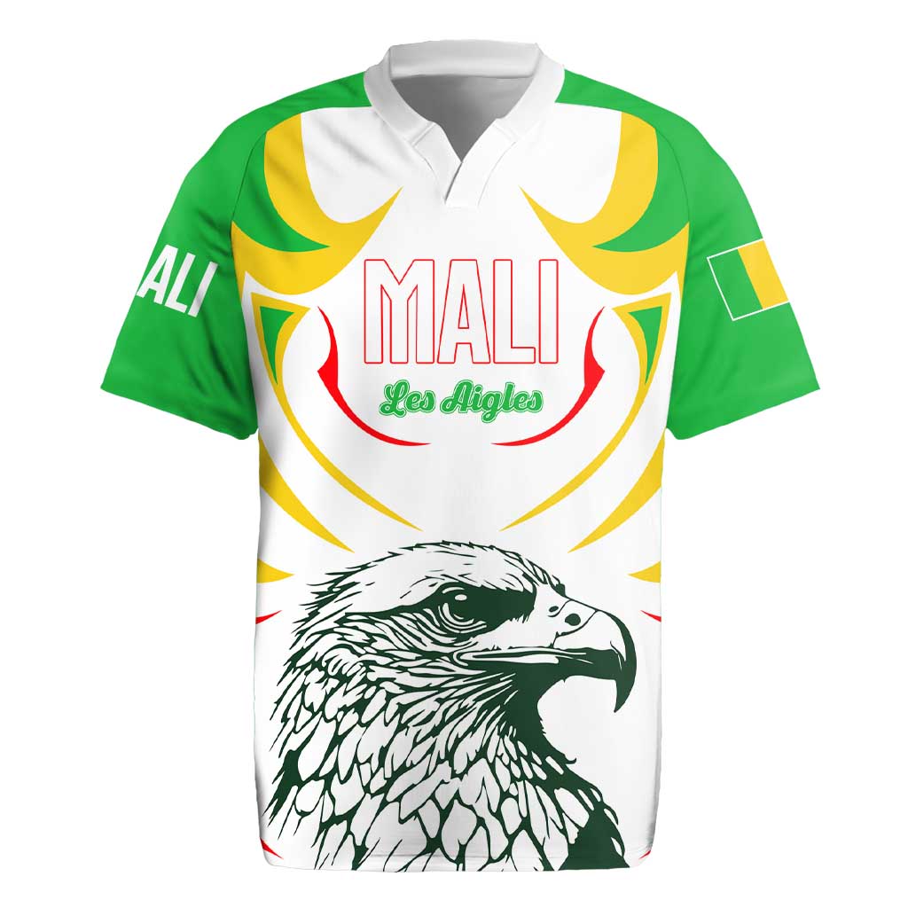 Mali Les Aigles Football Rugby Jersey Eagles Sporty Style