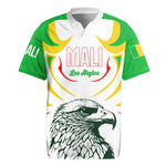 Mali Les Aigles Football Rugby Jersey Eagles Sporty Style