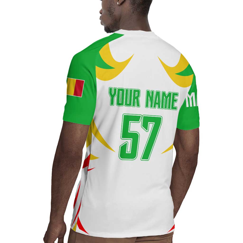 Mali Les Aigles Football Rugby Jersey Eagles Sporty Style