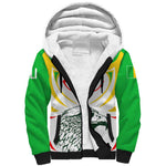 Mali Les Aigles Football Sherpa Hoodie Eagles Sporty Style
