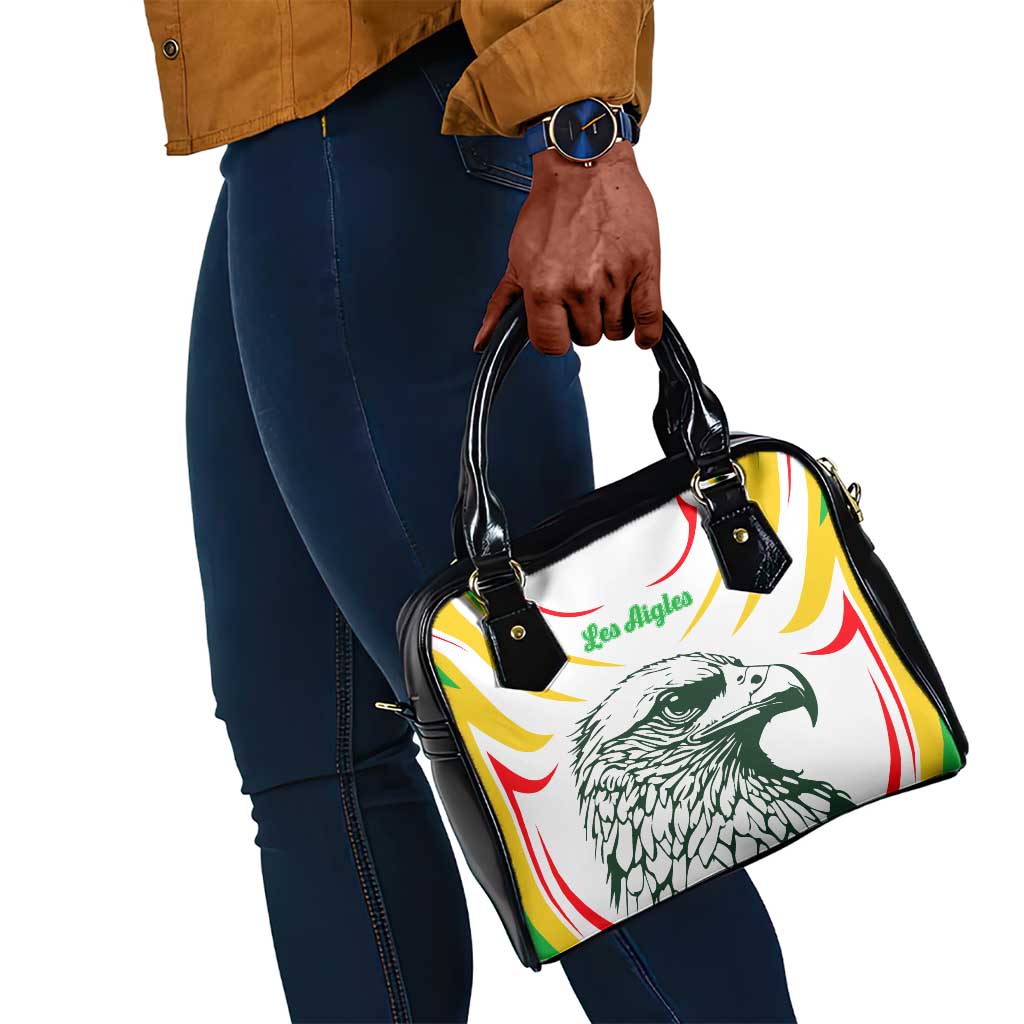 Mali Les Aigles Football Shoulder Handbag Eagles Sporty Style