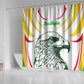 Mali Les Aigles Football Shower Curtain Eagles Sporty Style