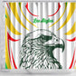 Mali Les Aigles Football Shower Curtain Eagles Sporty Style